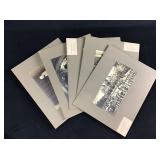 Lot of 6 Italian Art History Mounted Prints