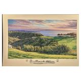 Linda Hartough Artist Proof Litho 2008 US Open Ch