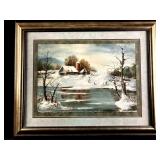 Tara Salamaton Watercolor Framed