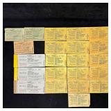 Walt Disney World Ticket Book Attraction Tickets V