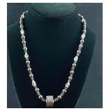 Sterling Silver and Marcasite Necklace Handmade