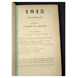 1815 Henry Houssaye Waterloo Hardcover Book
