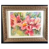 Pauline Kretler "Azalea Botik" Watercolor