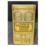 Vintage Cheinco Industries Cookie House Theme Tin