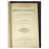 1895 Souvenirs Militaires Du Colonel De Gonneville