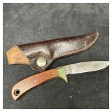 Bowen Fixed Blade Stainless Steel Hunter Knife wit