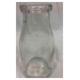 Vintage 3 Cent Milk Bottle Detroit Michigan Half P