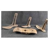 Antique Wrought Iron Shoe Cobbler Tools