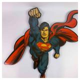 Superman Wall Plaque Full Figure DC Comics 1990ï¿½s