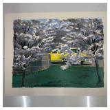 Cherry Blossom Wilcox Artist Proof AP Serigraph Lo