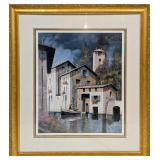 Framed S&N Guido Borelli After The Storm Print