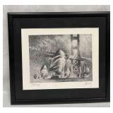 John Kelly Signed & Framed "Sailing On The San Fra