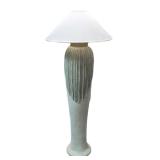Heavy Plaster Textured Floor Lamp