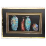 Large Vase Painting By Franco 1998 ArtMaster Studi