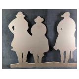 Vintage Cowboy Wall Art Ponderosa Steakhouse Art