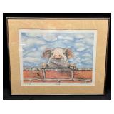 Signed Limited Edition Print "Smile" By Alfred P.