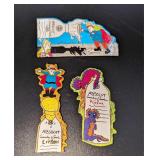 3 Absolut Vodka Peppar Advertising Art Pins / Broo