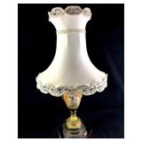 Victorian-era Style lamp and decorative shade