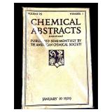Chemical Abstracts Book January 10, 1929