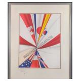 Original Air Brush For Book Cover By Carl Ferrao