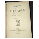 Mï¿½moires Du Vice-amiral Baron Grivel Softcover
