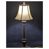 Table Lamp Brass Colored Lamp Vase Design