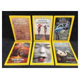 6 National Geographic Magazines 70