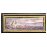 Framed Ruane Manning Lioness & Cub Forever Safe Pr