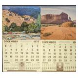 2 Santa Fe 1981 & 1978 Wall Calendars Spencer & So