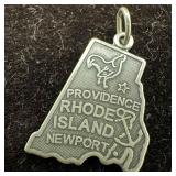 Rhode Island Providence Newport 925 Sterling Penda
