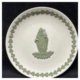Green on White Jasperware Saint Patrick Wedgwood P