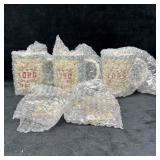 Set of 3 Christian Coffee Mugs and 2 Hanging Cross