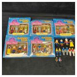 Disney Magic Town Square Friends Set Various Actio