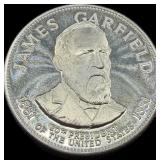 James Garfield Sterling Silver Presidential Coin