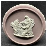 Wedgwood Jasperware Lilac Purple Small Round Trink