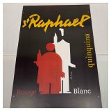 Saint Raphael Ad Poster Liquor Advertisement St. R