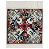 Contemporary Dada Inspired Mixed Media Collage Abs