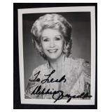 Autographed Hollywood Legend Debbie Reynolds Photo