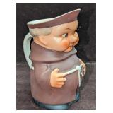 Vintage Goebel Friar Tuck Monk Small Pitcher