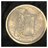 Aztec Sun Stone Two Sided Souvenir