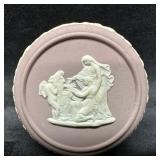Lilac Purple Wedgwood Jasperware Small Round Trink