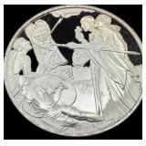 St. Patrick Ireland Cameo Sterling Silver Bullion