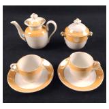 Vintage Lusterware Minature Porcelain Tea Set