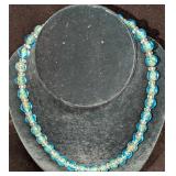 Vintage Italian Murano Art Glass Bead Necklace JJJ