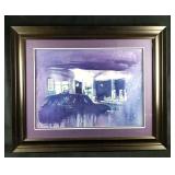 Luis Enrique Camejo Signed Watercolor