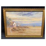 Signed & Framed Eben H Snow Watercolor