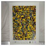 Cheerios On Black Collage Michael Albert Lithograp