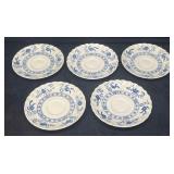 Five J & G Meakin England Classic White Nordic Sau