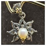 Barbara Bixby 925 Silver and 18K Gold Accent River