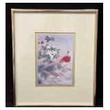 1981 Signed & Numbered Hung Chu Lee Print Pheasant